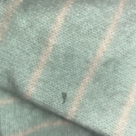 Vintage Chaus Angora & Lambswool Blend Crop Sweater - Picture 7 of 11